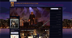 Desktop Screenshot of carlocorirock.com